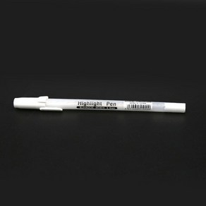 흰색 포인트펜 하이라이트펜 0.8mm G-02-052