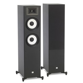 JBL Stage A190 하이파이 오디오 톨보이 스피커(패시브 플로어스탠드 타워형)(삼성정품), 블랙