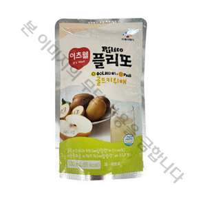 CJ프레시웨이 플리또 골드키위배 혼합주스, 130ml, 40개