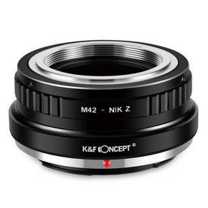 K&F Concept M42-NIK Z _ M42 Lens - Nikon Z Body 변환어뎁터