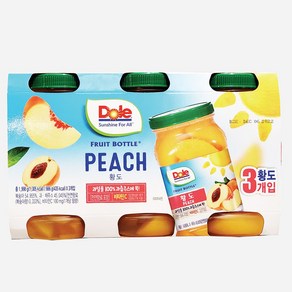 Dole 후룻바틀 황도 666g X 3개입 아이스박스 포장, 3개