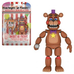 Funko 펑코 액션 피규어 FNAF 피자 시뮬레이터 - 락스타 프레디, 1개