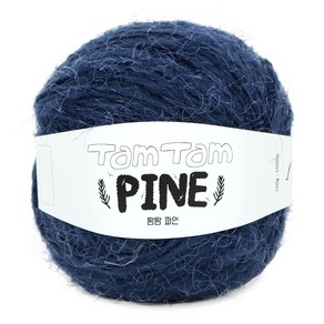 [앵콜스] 탐탐 파인 TamTam Pine (보슬보슬 솔잎사), 1개, 008 네이비 솔잎(낱개)