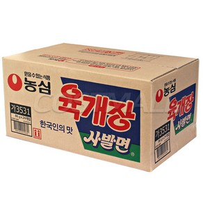 농심 육개장 사발면 86g, 24개