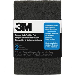 3M 10144NA 334 x 6 516인치 코트 사이 마감 패드