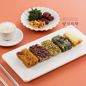 맛있는 양기자 장인 수리치 영양찰떡 5종 5봉(50개) 세트, 1세트, 2.5kg