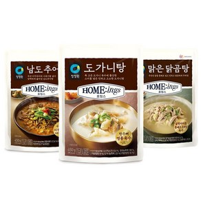 청정원 추어탕4개+도가니탕4개+맑은닭곰탕4개 총12개, 4개, 450g