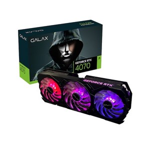 [갤럭시 GALAX] 지포스 RTX 4070 EX GAMER BLACK OC D6X 12GB