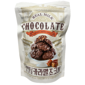 리얼밀크초콜릿 피코크 캬라멜초코볼 260g 총 260g, 1개