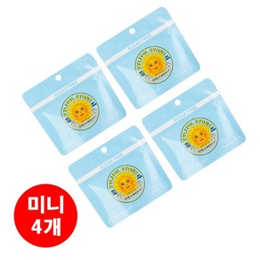 자일리톨스톤 미니 지퍼백 시원한 페퍼민트부스터 30그램 묶음 세트, 30g, 4개