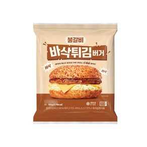 불갈비 바삭튀김버거 185g x 3개