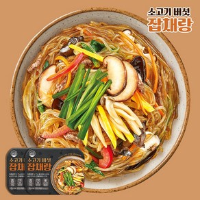 잡채랑 소고기 버섯 잡채, 10개, 350g