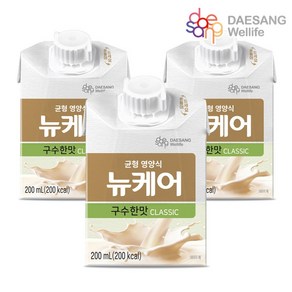 대상웰라이프 뉴케어 구수한맛, 200ml, 30개