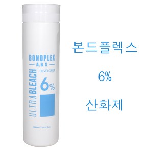 울트라 본드 플렉스 ABS 6% 산화제 1000ml (소량구매구성) 염색약2제 산화제 슈바츠코프산화제, 1개, 1L