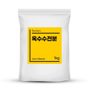 콘스타치 옥수수전분 1kg NON-GMO 글루텐프리, 1개