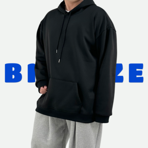 [2XL-5XL]블루제이 빅사이즈 밍크 기모 무지 후드티