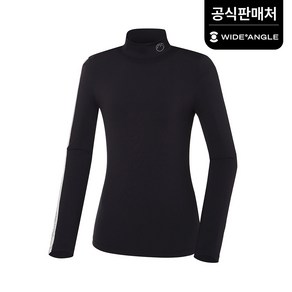 와이드앵글 공식 여성 VA 에센셜 가을 하이넥 베이스레이어 L WWU23291Z1 (정상가:69 000)