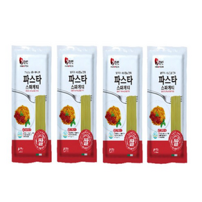 서산특쌀면 특허받은 우리쌀로만든 스파게티면 글루텐프리 맛도 건강에도 좋은 우리쌀 스파게티면( 500g 4봉), 4개