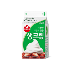 서울우유 생크림 500g, 1개, 500ml