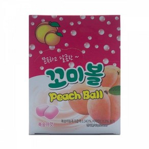 꼬미볼 복숭아맛 40g, 1개