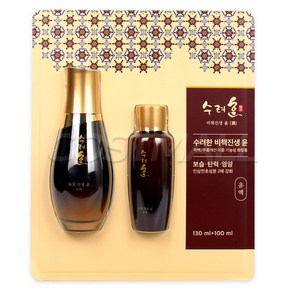 수려한 비책진생 윤 유액 130ml+100ml 주름개선 로션 코스트코