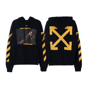 OFFWHITE [명품]오프화이트 카라바조 디아그 애로우 후디 OMBB097..