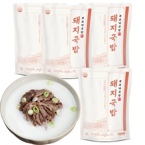 무보까국밥 담백한 돼지국밥 (냉동) 580g 4개