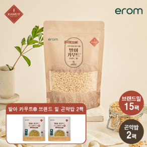 [50%OFF] 이롬 발아카무트 15팩+카무트곤약밥 2팩, 없음, 280g