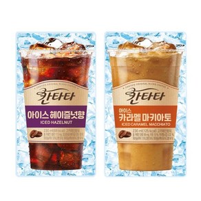 칸타타 230ml 헤이즐넛x10팩+카라멜x10팩 총20팩, 20개