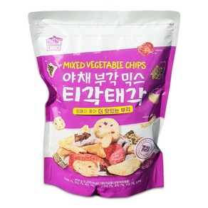 마마스초이스 야채부각 믹스 야채튀각 믹스 티각태각 450G 1봉 마른안주 추천