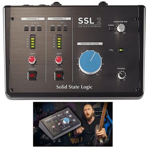 Solid State Logic SSL 2 USB Audio Inteface/솔리드 스테이트 로직 SSL 2 오디오 인터페이스/관부가세포함