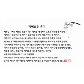 지혜로운 용기(가로) 다포/ 다도용품 불교용품, 백색, 1개