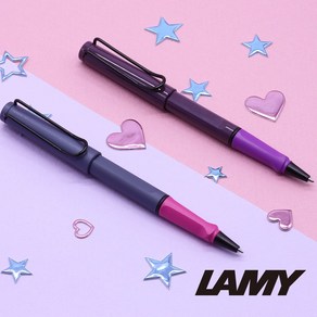 [라미]LAMY 사파리 한정판 수성펜-스페셜컬러 / RAMY / 무료각인 / 공식수입처 제품 / 병행 아님, 조각 각인(위치 지정불가), 바이올렛블랙베리