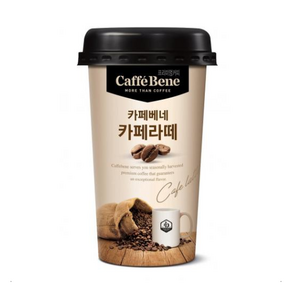 카페베네 카페라떼, 200ml, 20개