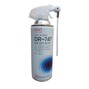 컴퓨터 청소 에어스프레이 먼지제거제 나바켐 DR747, NEW DR-747 250g, 250g, 1개