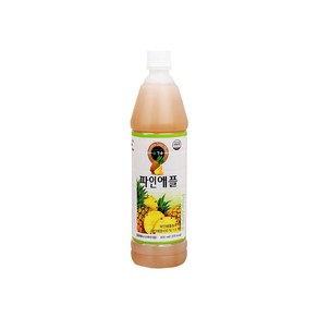 파인애플원액(청솔 835ml) 업소용 돌 파인애플주스, 1개, 835ml