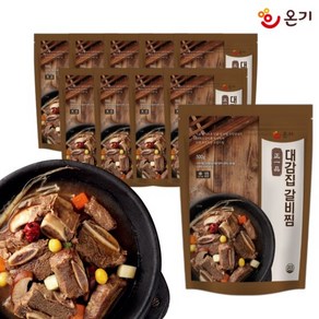 [온기] 대감집 국내산 소갈비탕 500g x 5팩, 5개