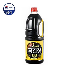 사조해표 옹가네 국간장 1.8L, 1개