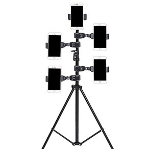 톡톡마켓 스마트폰 봉 폴 바 스탠드 삼각대 셀카봉 클립 클램프