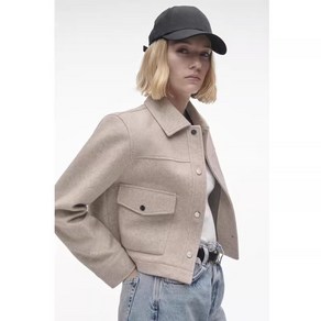 자라 가을 겨울 크롭 소프트 자켓 ZARA