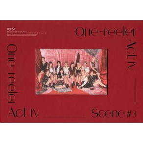 아이즈원(IZ ONE) - One-eele Act IV(4th Mini Album Scene 3 Stay Bold Ve. 포토카드 3장 포함)