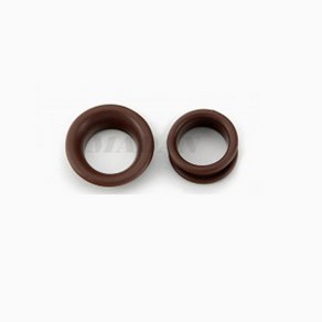 마단 고무링 Medium 고급형 가위고무링, 1개, Chocolate.