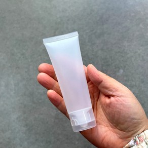 튜브형 로션 핸드크림 소분 공병 50ml 5개, 반투명/무향