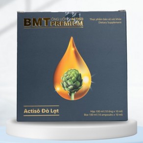 베트남 아티소 아티초크 앰플 ACTISO BMT Pemium, 3개, 100ml