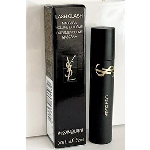 입생로랑 래쉬 클래시 익스트림 볼륨 마스카라 MINI.06oz 2ml Yves Saint Lauent YSL Lash, Black, 1개