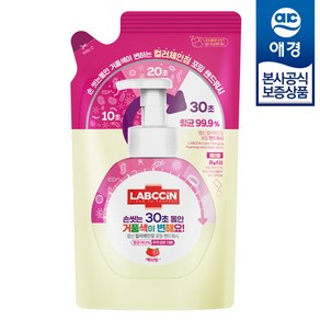 랩신 컬러체인징 핸드워시 리필 베리향, 450ml, 2개