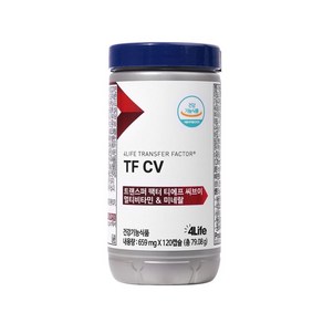 4life 포라이프 트랜스퍼 팩터 티에프 씨브이 멀티비타민미네랄 TF CV, 1개, 4L