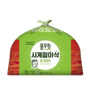 [풀무원] 사계절 아삭 포기김치 (7kg), 1개, 7kg