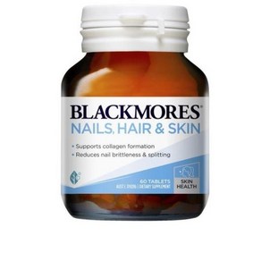 블랙모어스 헤어 네일 스킨 60정 Blackmoes Nails Hai & Skin 60 Tablets, 1개