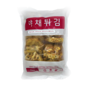 햇살 야채튀김 1kg/업소용 냉동 야채튀김 간편분식, 1개, 1kg